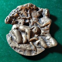 Farkas Ferenc: nymphs, 2022. Annual wedge membership fee medal, small sculpture