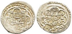 Középkor, Anatolia 1366-1380 Ali Beg ezüst Akce Eretnid dinasztia