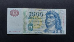 1.000 Forint 2006 DD, F+