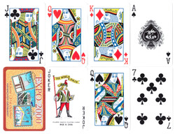 23. French card 52 + 1 joker international card image China 2000 barely used