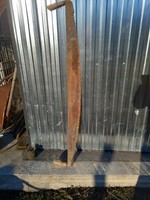 Antique saw two-man wood cutting tool! 160 cm long
