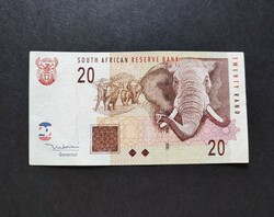 Dél Afrika 20 Rand 1999, VF+