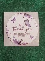 Thank you decor sticker 10 pcs in one