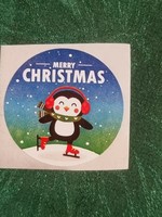 Christmas decor sticker 10 pcs in one