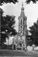 558 --- Running postcard Sopron - St. Michael's Church