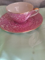 Chodziez pink cup with plate