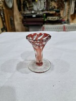 Régi kicsi kristály váza