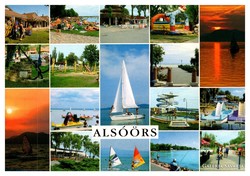 Alsóörs, greetings from Alsóörs postcard, 2000