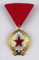 1Q212 A Magyar Munka Érdemrend kitüntetés - arany fokozat ~ 1980