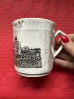 Porcelain memorial mug - 