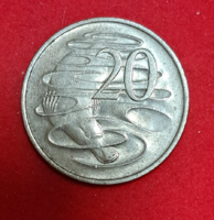 1981.   Ausztrália 20 cent (860)