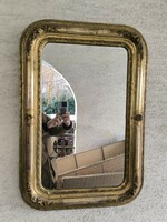 Antique biedermeier mirror frame 1800s original. Decorative frame picture frame.