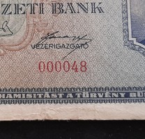 000048 Serial number 1 million pengő 1945 vf.