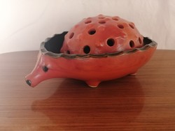 Ceramic pond urchin ikebana