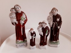 Old Saint Antal porcelain figurines in a package