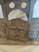 Old toy wooden székely gate