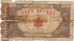 10000 lei 1946 Románia 1.