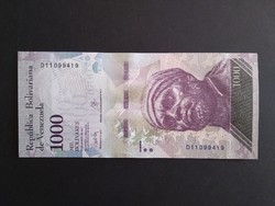 Venezuela 1000 bolivares 2017 unc