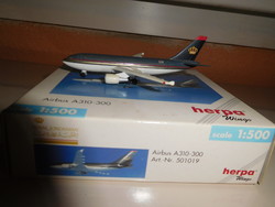 Herpa fém repülőmodell Royal Jordanian Airbus A310-300 1-500