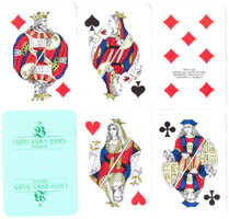 37. French card Genoese card image 52 cards ass stuttgart casino baden-baden in unopened packaging