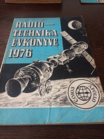 1976 Èvkönyv  Ràdio technika  születésnapra gyüjetemènybe