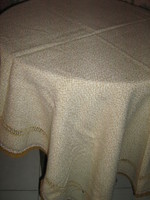 Beautiful hand-woven tablecloth