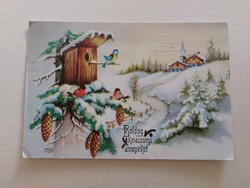 Retro Christmas card