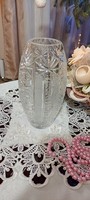 20 cm-és kristály váza.