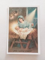 Retro Christmas card