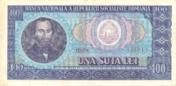 100 lei 1966 Románia