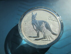 Kangaroos 2023 Australian 2oz Silver Coin 0.999Ag 2x 31.1G