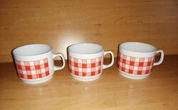 Zsolnay porcelain mug 3 pieces in one (9/d)