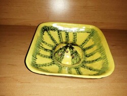 Rare applied art ceramic ikebana vase 18*18 cm (5/d)