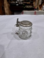 Cup with tin lid
