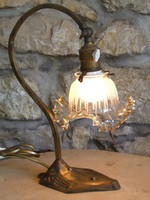 Copper bedside lamp (090627)