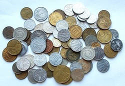 Mixed foreign coins, Europe