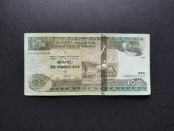 Etiopia 100 Birr 2015, F+