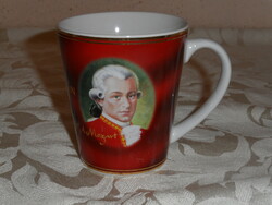 Mozart porcelain cup, mug