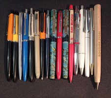 Ballpoint pens in one.