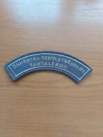 Mh volunteer territory defense reserve arm badge with velcro #