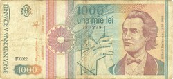 1000 Lei 1991 Romania
