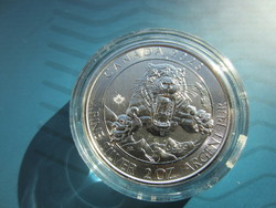 Tiger Canada 2023 2oz Silver Coin 0.999Ag 2x 31.1G