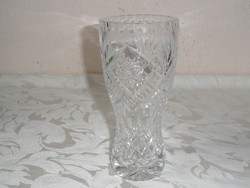 Kristály váza ( 19 cm )