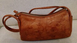 Rare - women's printed leather chow color fashion bag reticule handbag bag shoulder bag