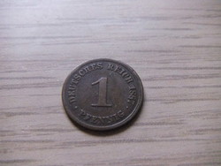 1   Pfennig   1887   (  D  )  Németország