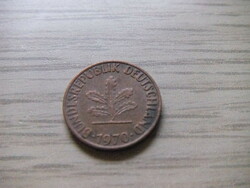 1   Pfennig   1970   (  D  )  Németország