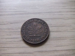 1   Pfennig   1950   (  D  )  Németország