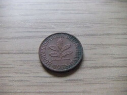 1   Pfennig   1975   (  F  )  Németország