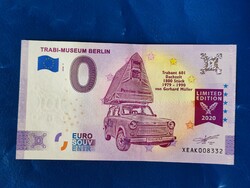 Germany 0 euro 2020 trabi museum berlin! Trabant! Ouch! Rare commemorative coin!
