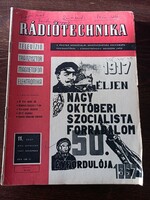 1967 Ràdió technika A magyar honvèdelmi szövetség lapja  /10db./könyv/újság/kèpregèny/.